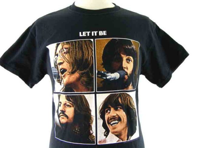 Beatles Let It Be T shirt - Image 2