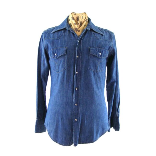 Big Mac Denim Western Shirt