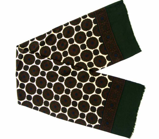 60s Mandala print Multicolored Scarf - Image 2