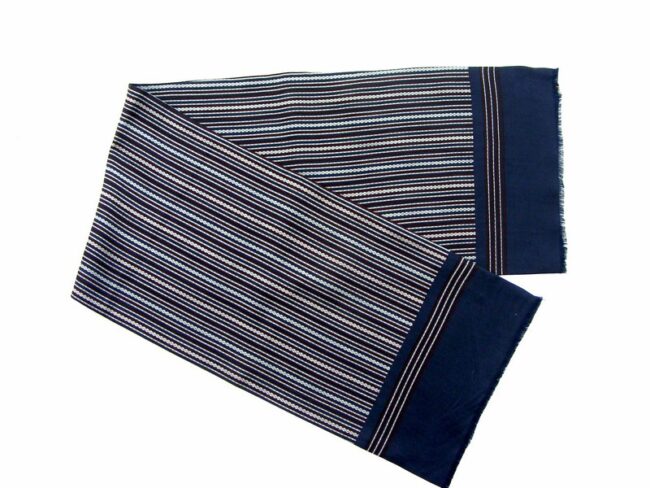 60s Striped Multicolored Scarf - Image 2