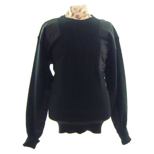 Black Military Jumper