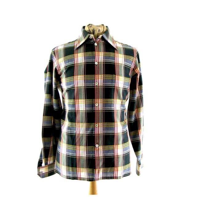 Checked 70s shirt