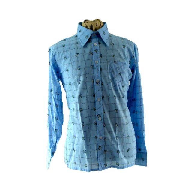 Blue 70s Shirt