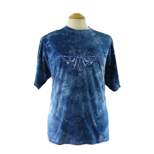 Blue Tie Dye T shirt