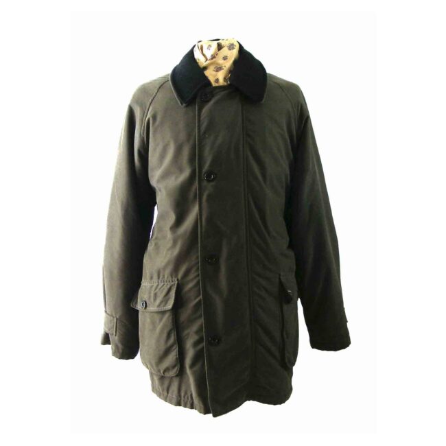 Burberry Mens Olive Green Jacket - L