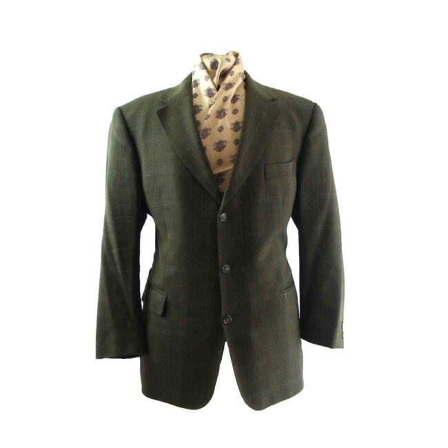 Burberry brown check jacket