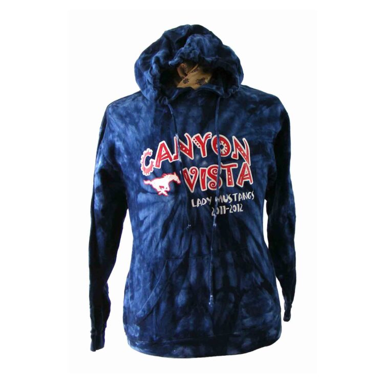 Canyon Vista Lady Mustangs Hooded Sweat shirt.