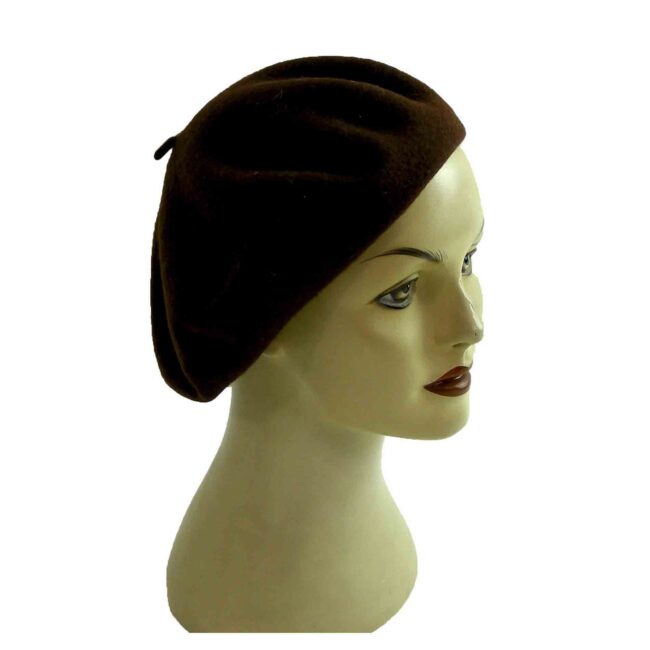 Chocolate Brown Beret