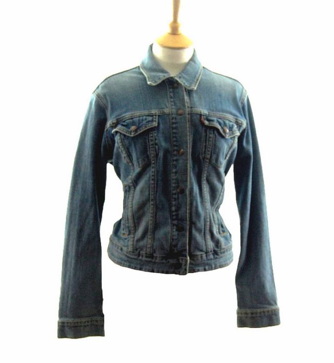 Light Blue Denim Jacket - M - Blue 17 Vintage Clothing
