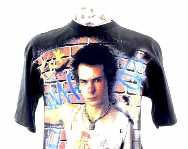 Sid Vicious Print Mens Rock Tee Shirt - L - Image 2
