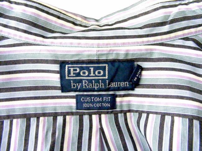 Polo Ralph Lauren Striped Multicoloured Shirt - L - Image 3
