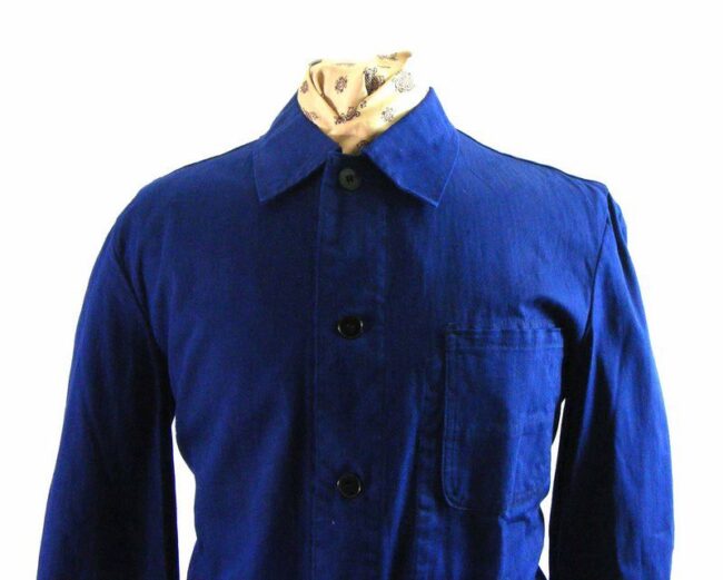 60s Three Quarter Length Workwear Jacket - Image 2