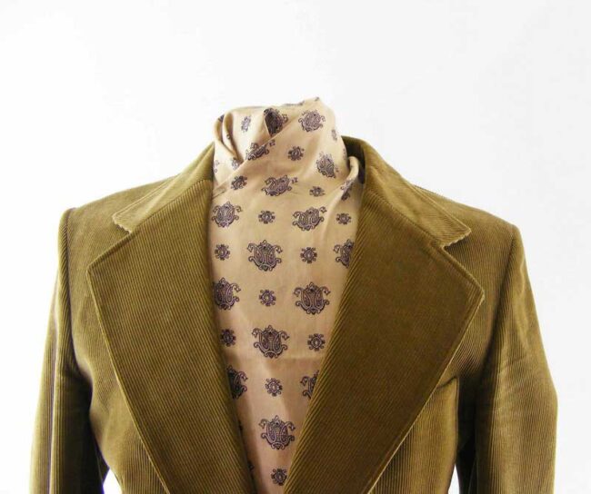 70s Light Brown Cord Blazer - L - Image 2