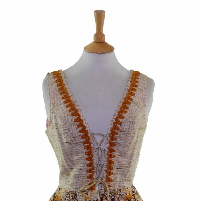 70s vintage Dirndl Dress - 8 - Image 2