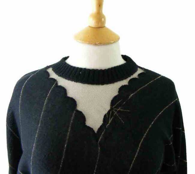 80s Black Ladies Top - 10 - Image 2