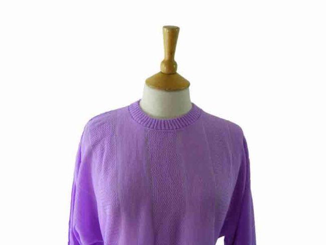 80s Purple And Silver Top - 8 - Image 2