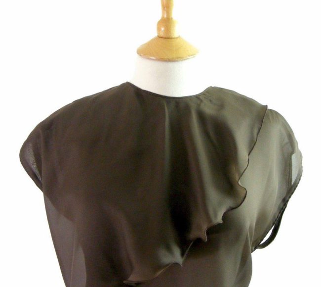 90s Brown Sleeveless Top- 10 - Image 2