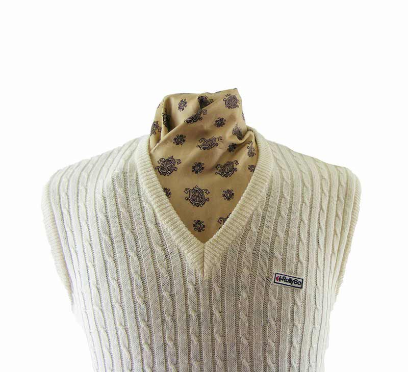 sleeveless cable knit