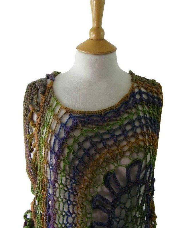 90s Tie Dye Knitted Dress - 10 - Image 2