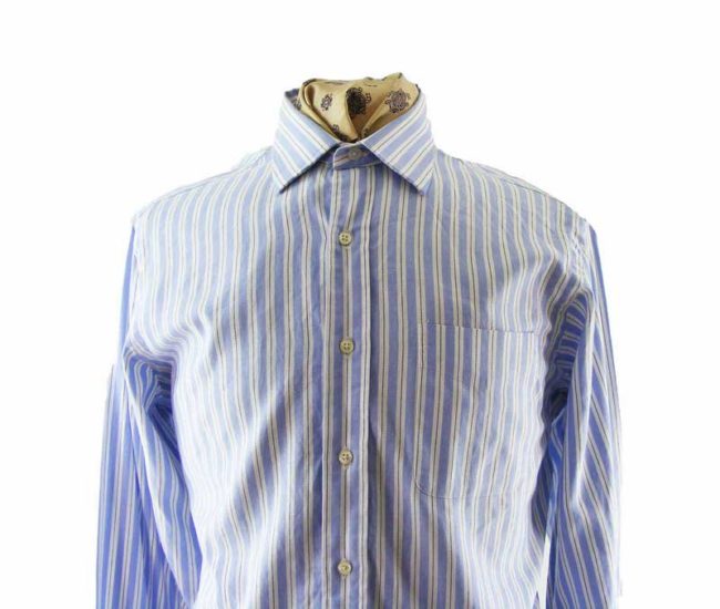 Blue & White Polo Ralph Lauren Shirt - L - Image 2