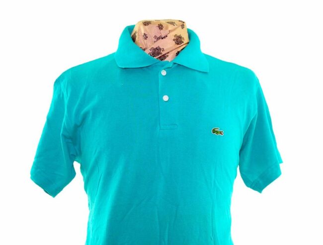 Lacoste Turquoise Polo Shirt - L - Image 2