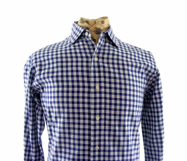 Polo Ralph Lauren Blue Checked Shirt - XL - Image 2