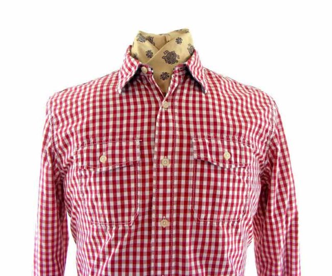 Tommy Hilfiger Red Gingham Checked Shirt - M - Image 2