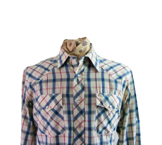 Wrangler Checked Multicoloured Western Shirt - Image 2