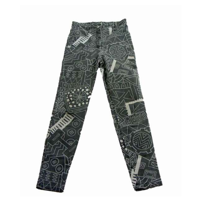 Crazy Patterned 90s Trousers