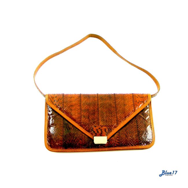 70s Snakeskin Susan Gail bag