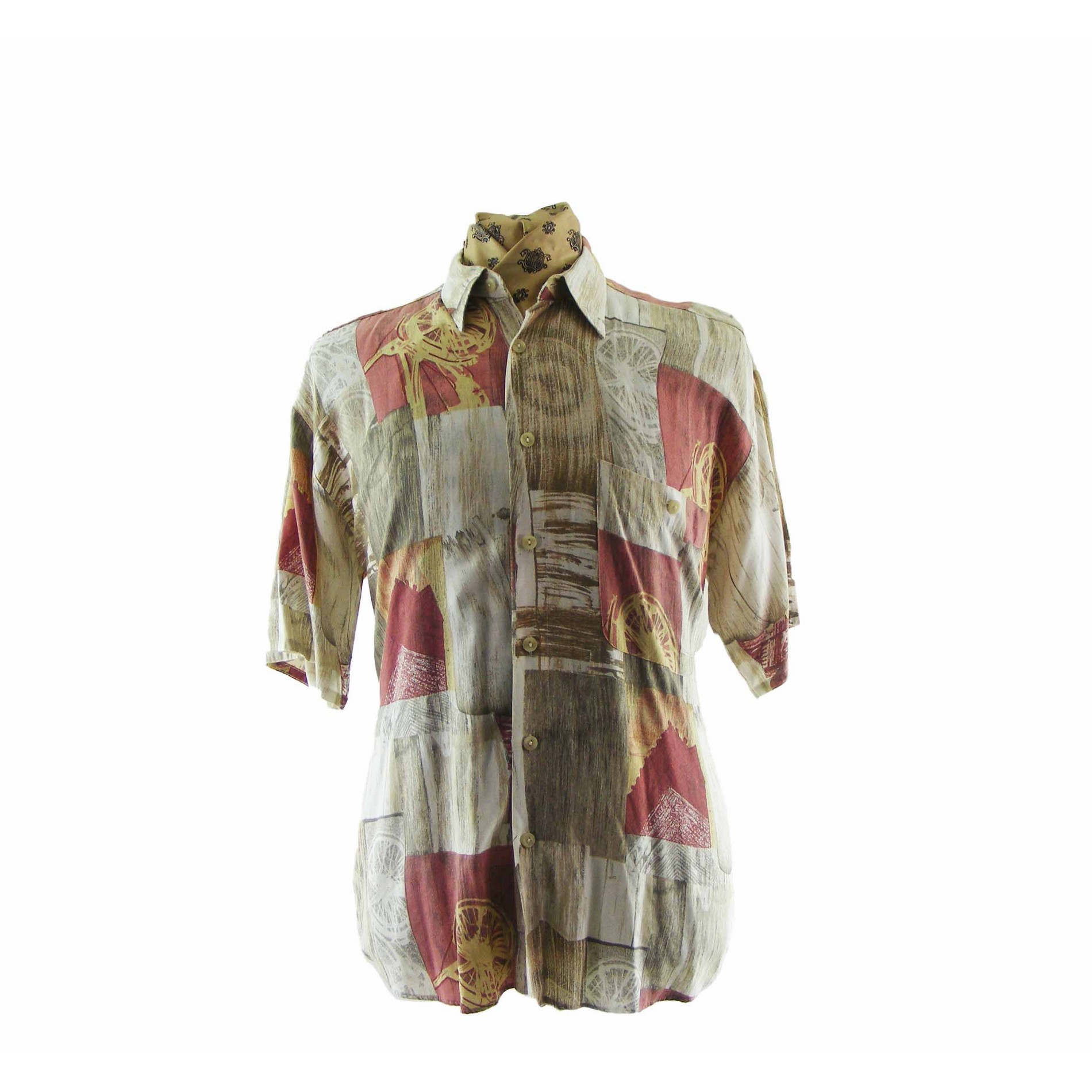 80s Screen Print Urban Shirt - M