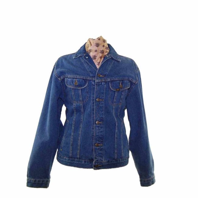 Lee Sanforized Deep Blue Denim Jacket - XL