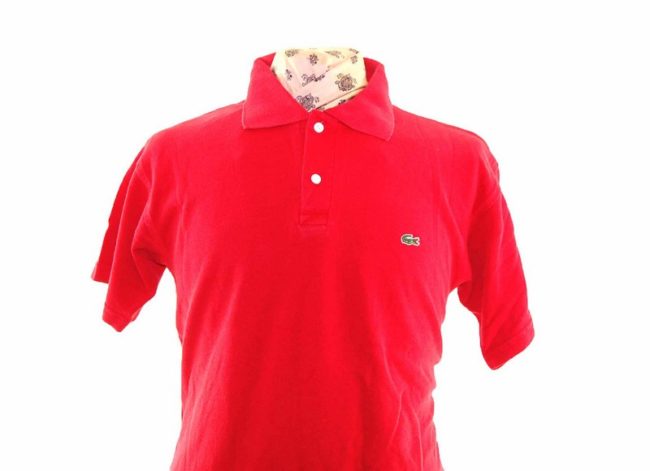 Lacoste Primary Red Polo Shirt - L - Image 2