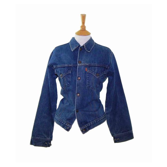Levis Dark Blue Denim Jacket - S