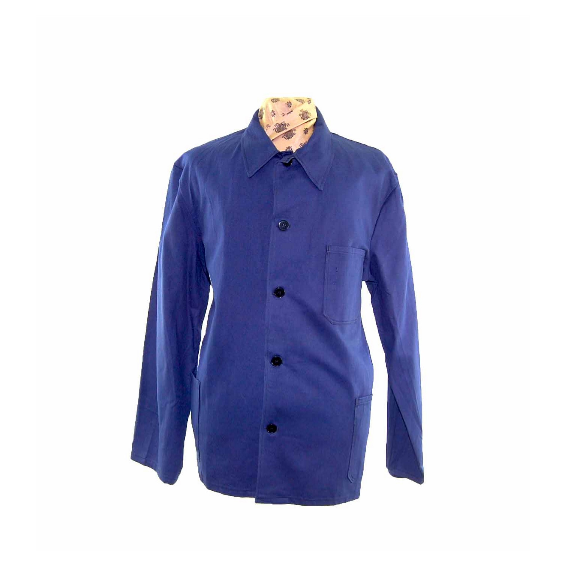 Navy Vintage French Work Jacket - Blue 17 Vintage Clothing