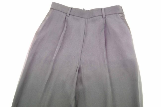 90s Vera Mont Black Dress Pants - 8 - Image 2