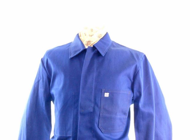 Dark Blue French Chore Jacket - XL - Image 2