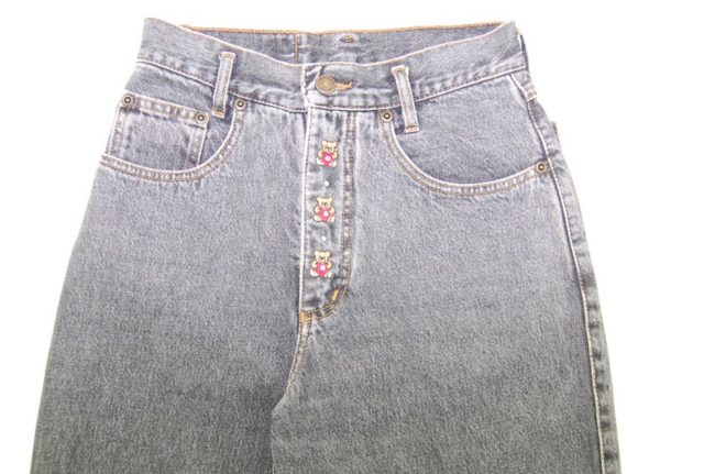 90s Embellished Black Mom Jeans - 6 - Image 2