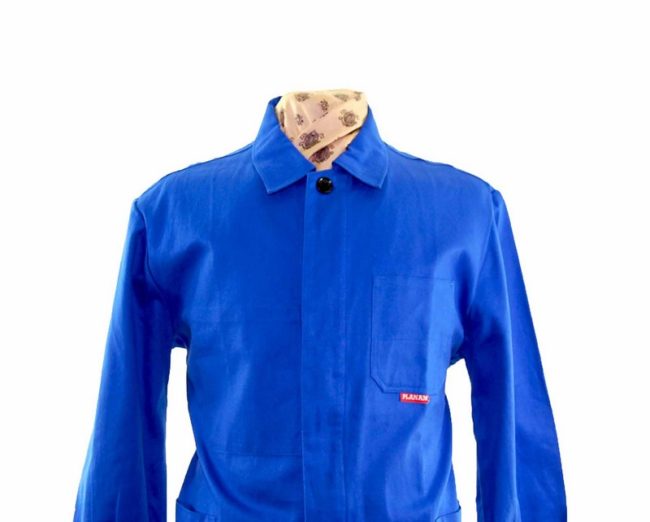 Royal Blue French Chore Jacket - XL - Image 2