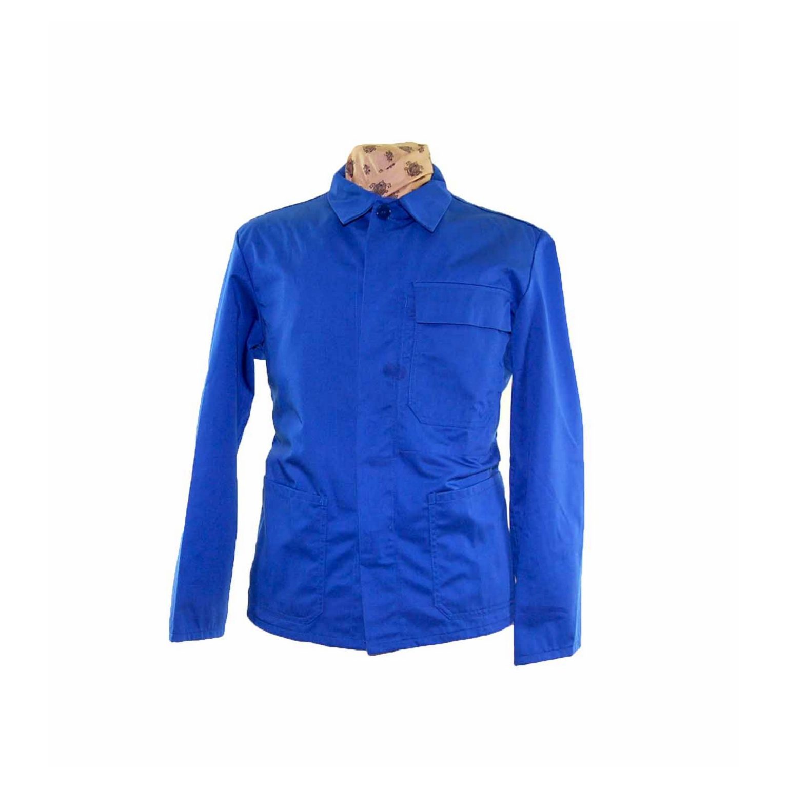 Royal Blue Cotton Work Jacket Blue 17 Vintage Clothing