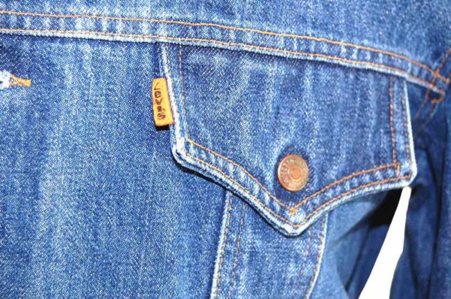 70s Levis Denim Safari Jacket - L - Image 3