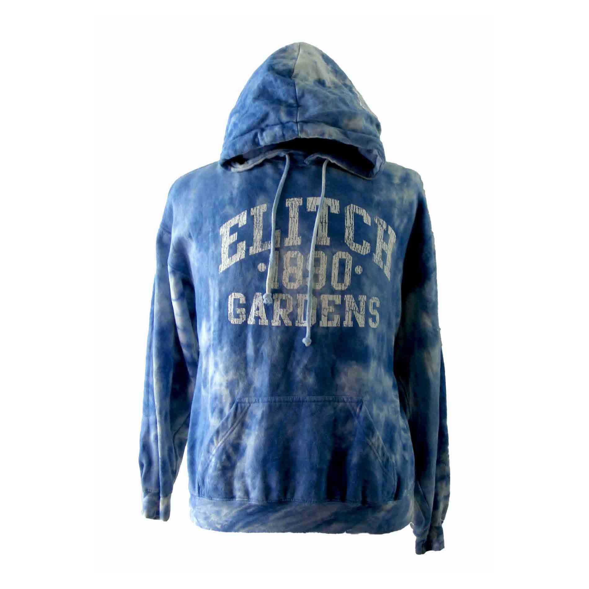 Elitch Gardens Tie Dye Hooded Sweat shirt