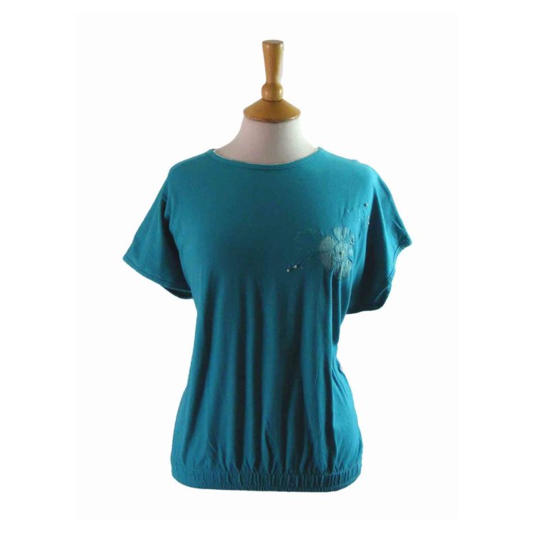 Floral-Applique-Blue-Retro-80s-Tee-Shirt-.jpg