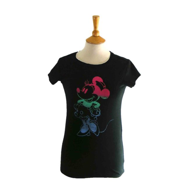 Fluorescent Cartoon T-shirt