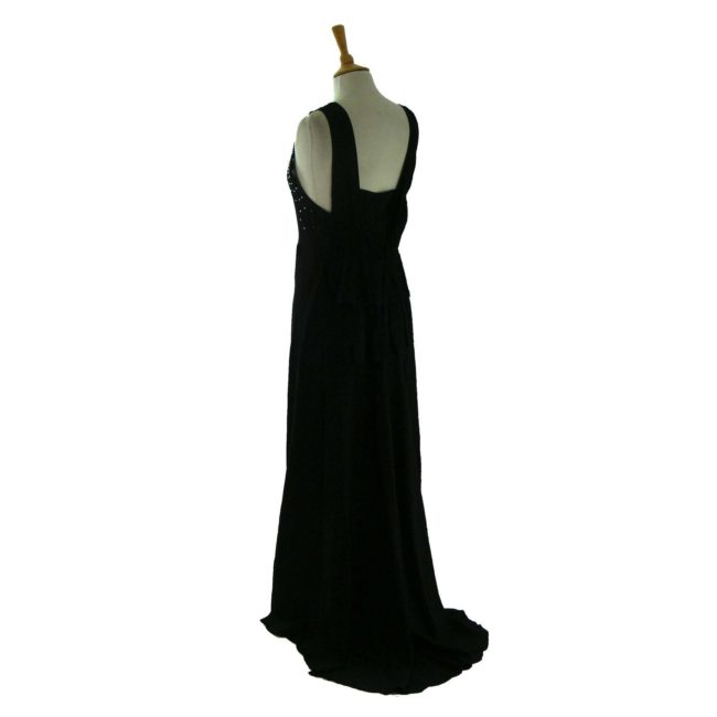 Full Length 1940s Evening Dress - Image 2