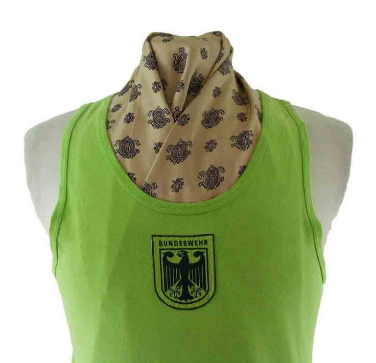 German Army Vest Blue 17 Vintage Clothing