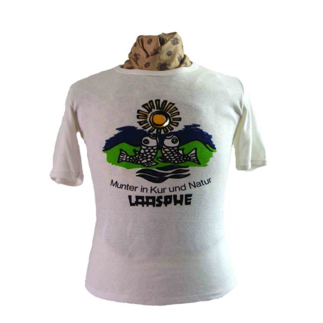 German Language Novelty Print T shirt - S