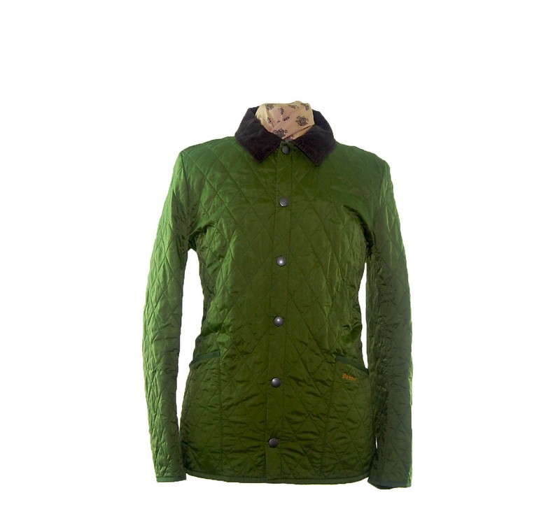 barbour jacket mens green