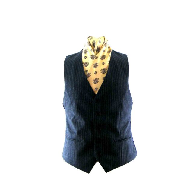 Grey and white waistcoat