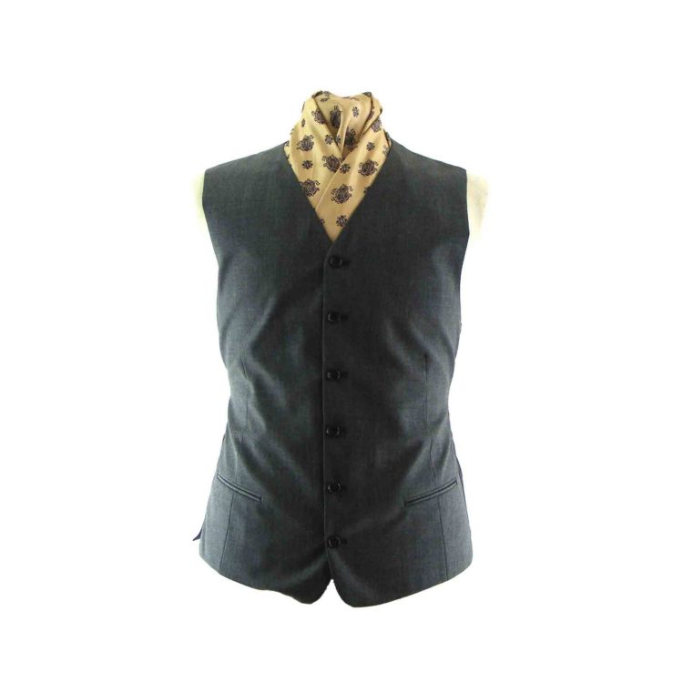 Grey tunic waistcoat